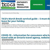 Travel Industry Council of Ontario Blog