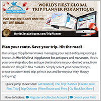 World Class Antiques Trip Planner
